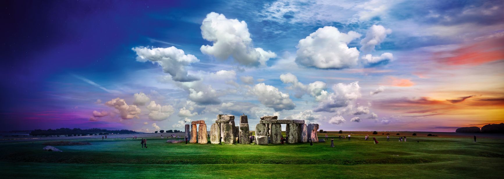 Wilkes photographed Stonehenge during a rare pagan wedding.
