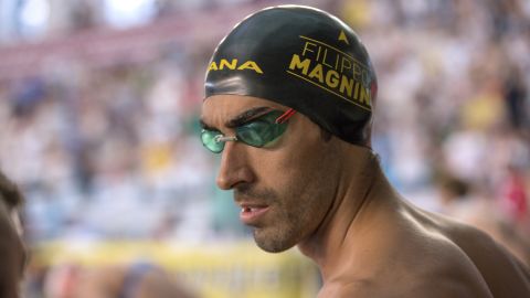 Olympic swimmer Filippo Magnini saved the life of a man who was drowning off a Sardinian beach. 