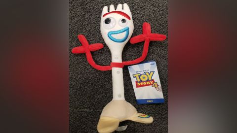 This "Forky" plush toy (11 inches) has been recalled. 