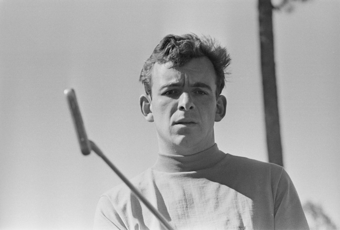 British golfer Tony Jacklin on 14th April 1968.