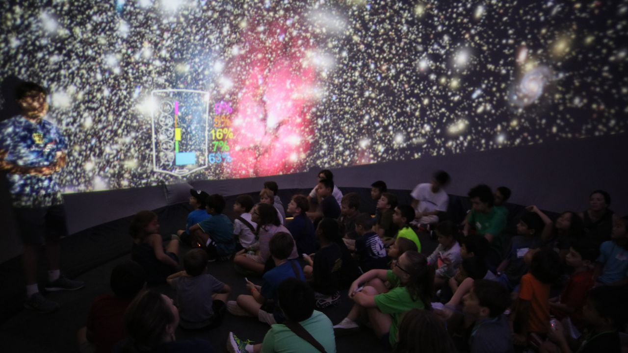 The Houston Museum of Natural Science will feature a special family-friendly inflatable planeterium.