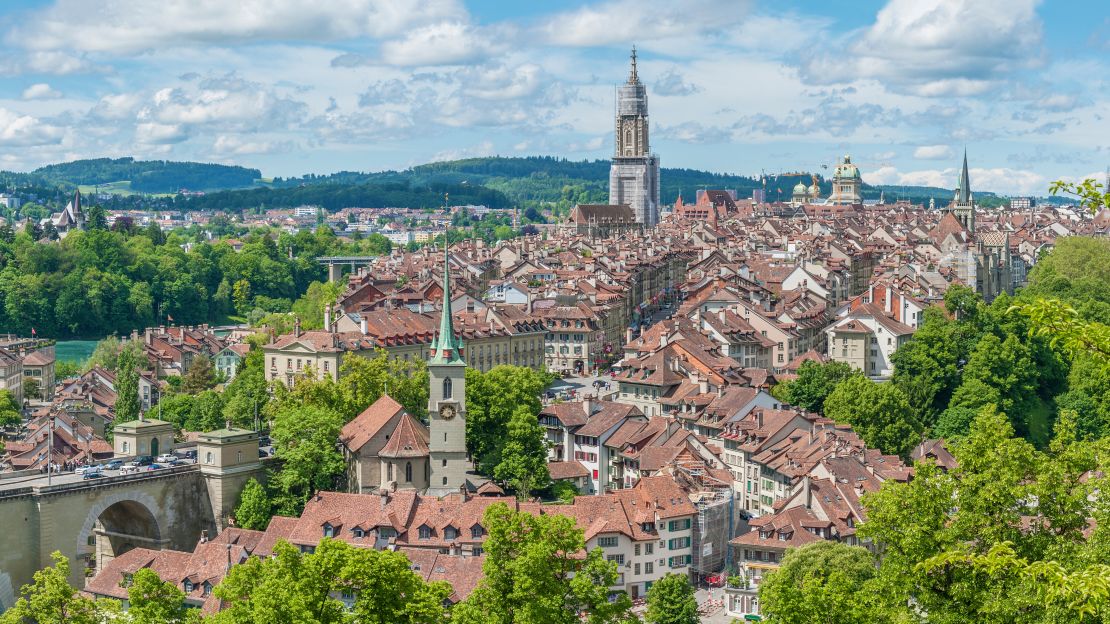 The Old Town of Bern -- a UNESCO World Heritage site.