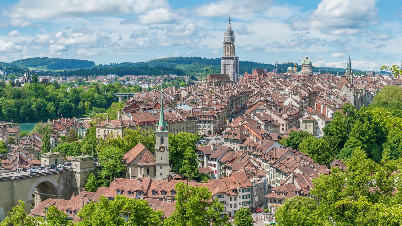 The Old Town of Bern -- a UNESCO World Heritage site.