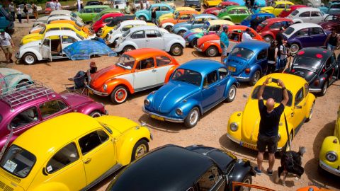 18 VW Beetle through the years