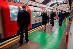 Transport for London is using passengers' smartphone data in a bid to improve services. (AKMEN/AFP/Getty Images)