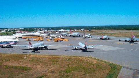 38 aircraft were redirected and landed unexpectedly at Gander on September 11, 2001.
