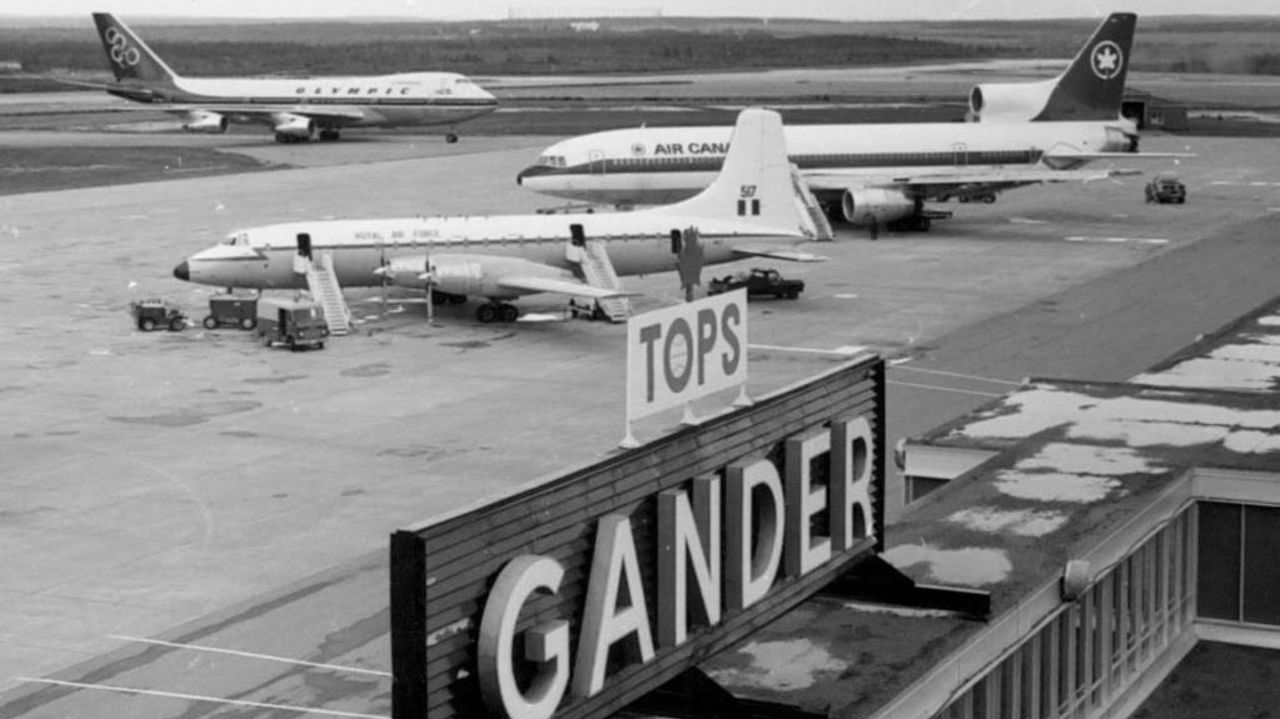 <strong>Gander Airport:</strong> This is Gander International Airport in Gander on the island of Newfoundland in Canada -- it's one of the world's most important airports, yet you've probably never heard of it. 