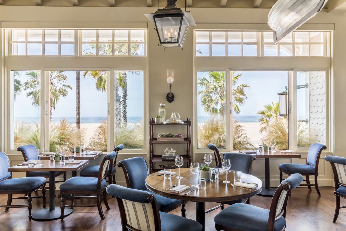 The Pacific breeze and California-grown produce give the property singular local charm.