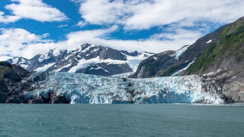 Prince William Sound is home to 150 glaciers, including 17 tidewater glaciers.