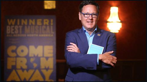 Kevin Tuerff, pictured, saw his experiences in Gander dramatized on stage in the hugely successful show "Come From Away."