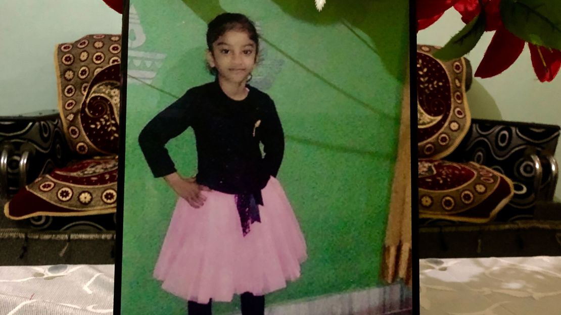Gurupreet Kaur, 6, died after crossing the US-Mexico border last month.