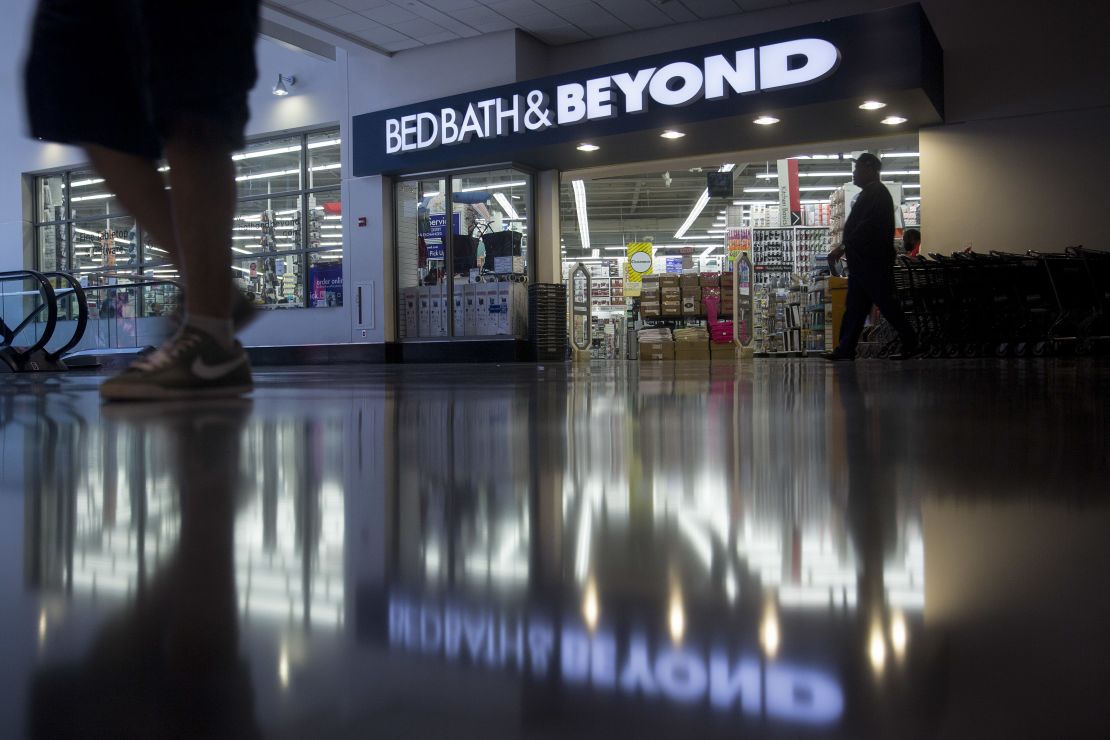 "The company has not kept pace with how the customer has evolved and how consumers shop today," Bed Bath & Beyond's interim CEO said on Wednesday.
