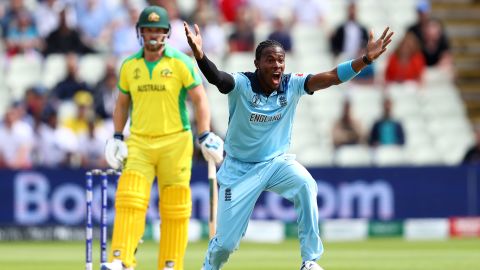 England's Jofra Archer claimed two wickets in another impressive display.