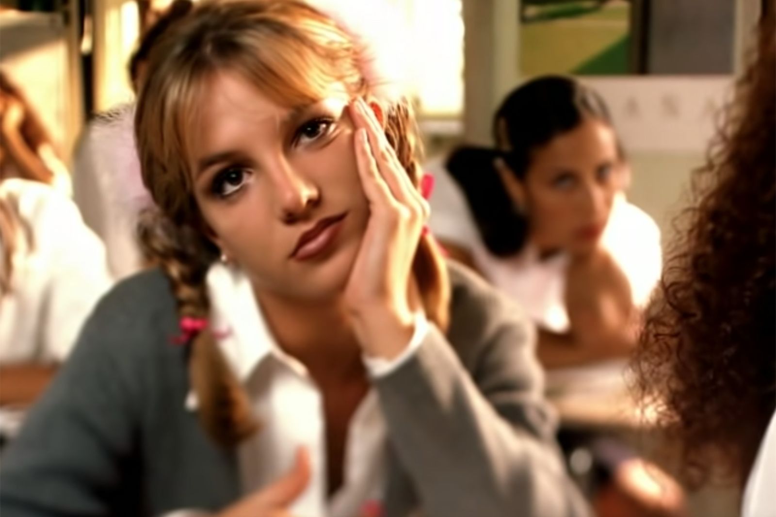Britney Spears' schoolgirl outfit from '... One Time' | CNN