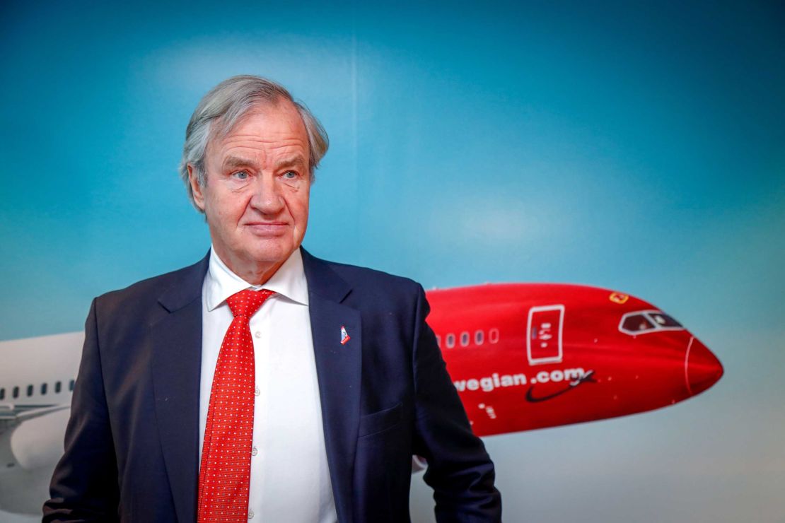 CEO Bjorn Kjos stepped down in July.