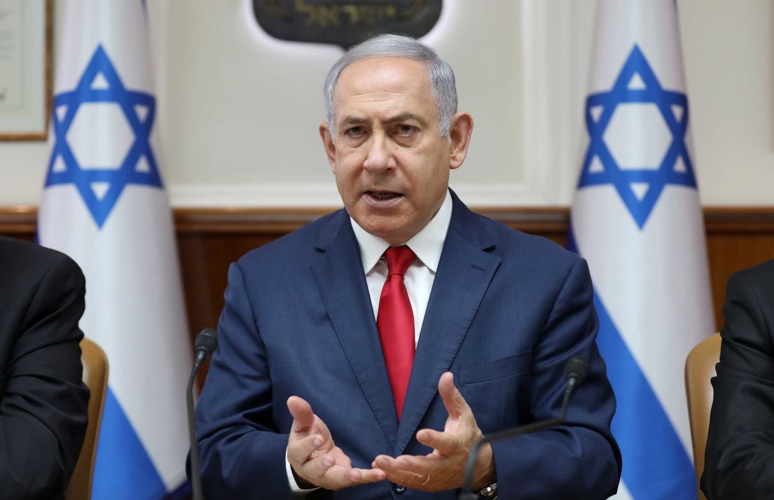 Benjamin Netanyahu said Peretz's comments "don't reflect the positions of the government which I head."
