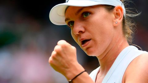 Simona Halep beat Elina Svitolina to reach her first Wimbledon final.