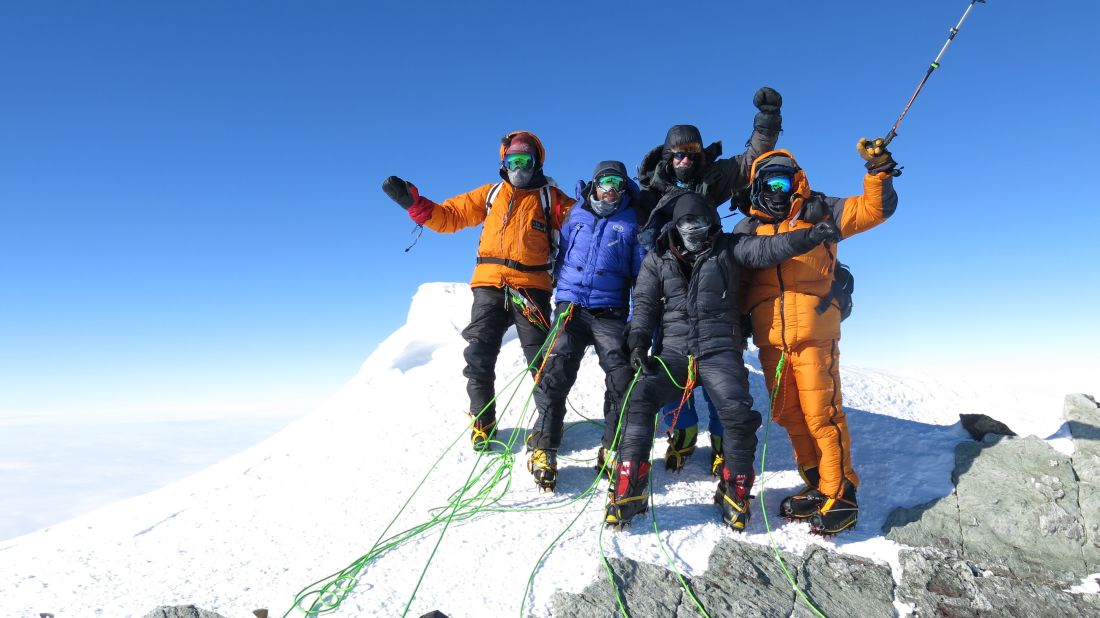 <strong>Going for the summit:</strong> For those trying to conquer the highest peak on each continent, 16,050-foot (4,892-meter) Mount Vinson is the peak they're after in the Antarctic. 