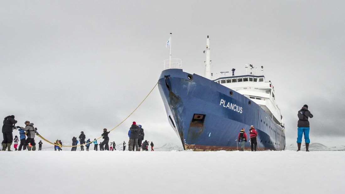 <strong>Antarctic expeditions:</strong> Michael Ginzburg of Oceanwide Expeditions recommends booking passage on the first voyage of a given season -- when the sea ice isn't completely melted yet.