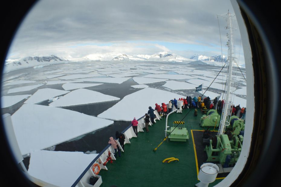 <strong>Aboard MV Ortelius:</strong> Some of Oceanwide Expeditions' cruises have flexibility in their itineraries to allow the captain and crew to engage in a little exploration along the way. 
