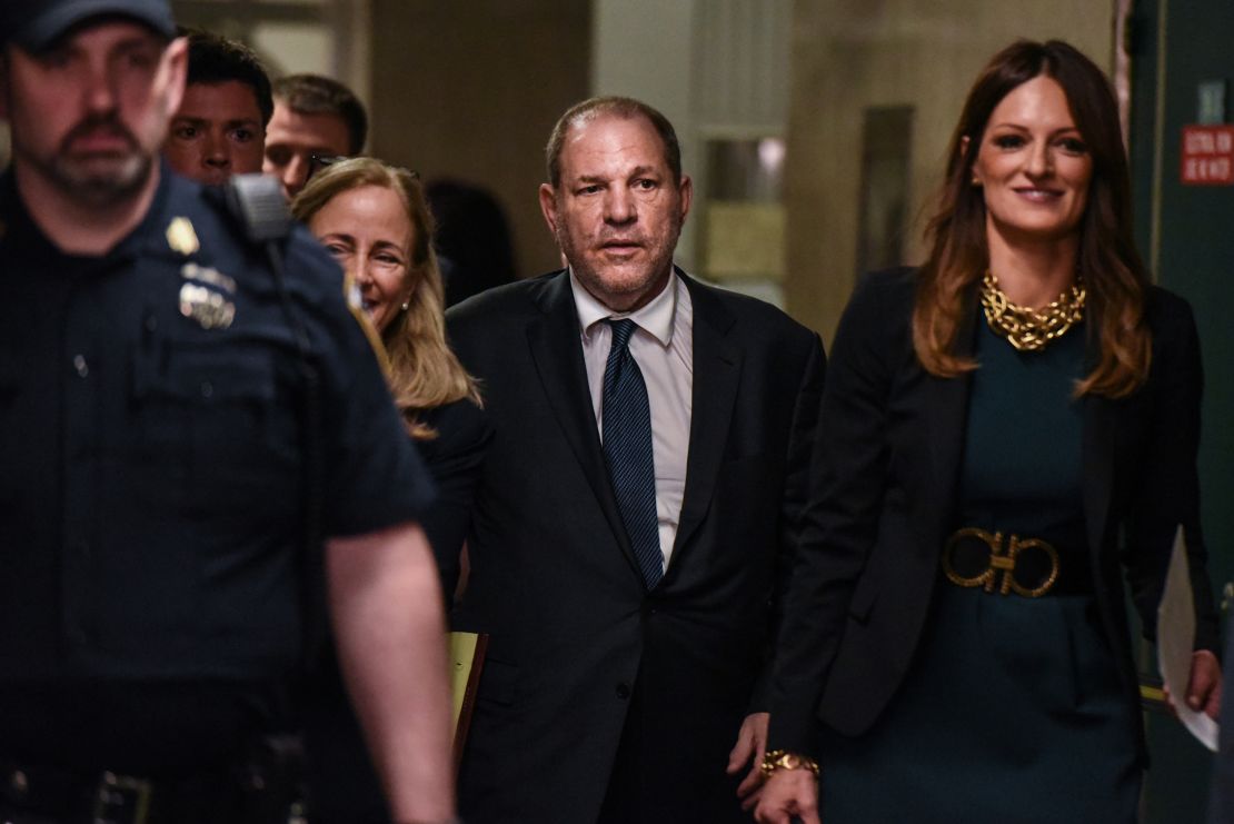 Harvey Weinstein with Donna Rotunno in July. (Photo by Stephanie Keith/Getty Images)