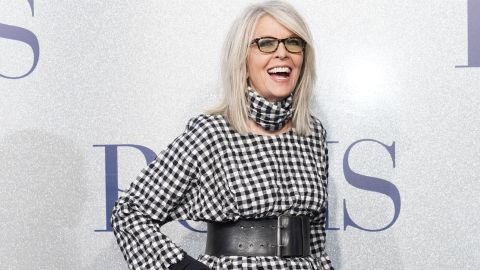 Diane Keaton attends the premiere of STX's "Poms" on May 1 in Los Angeles. 