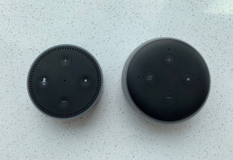 echo dot 2 gen vs 3rd gen