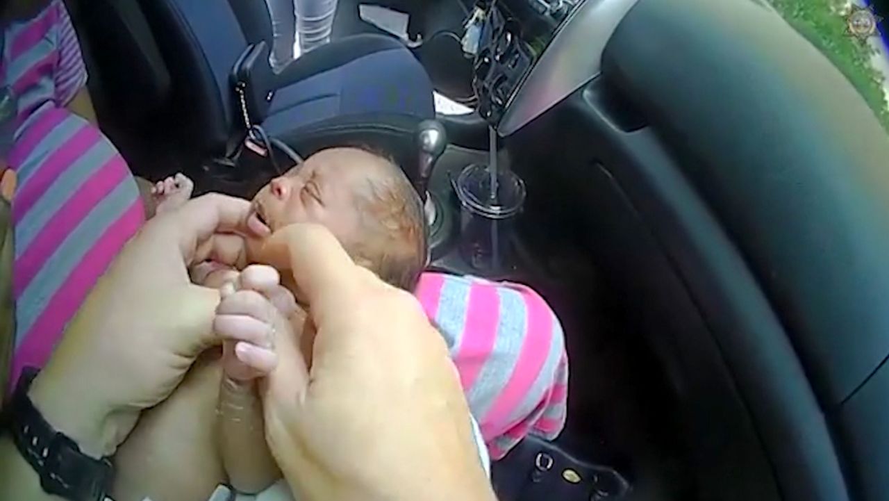 SC Officer Saves Baby Traffic Stop