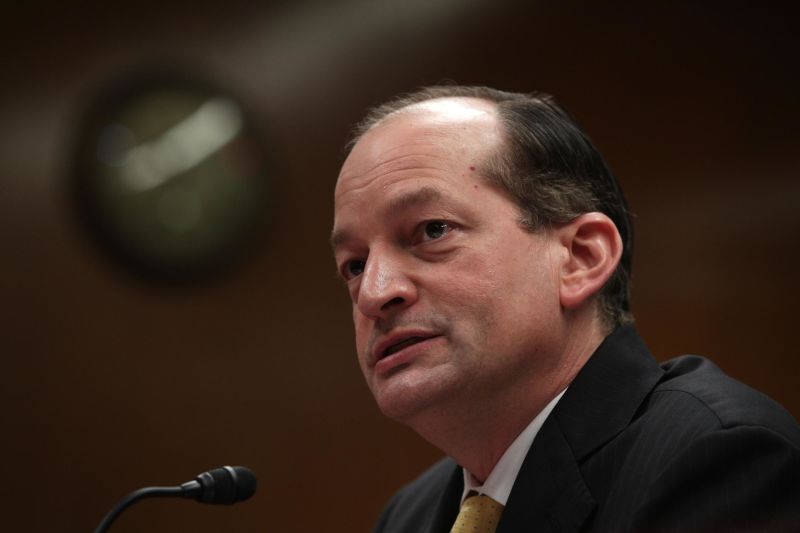 DOJ review finds Alex Acosta used 'poor judgment' in Jeffrey Epstein ...