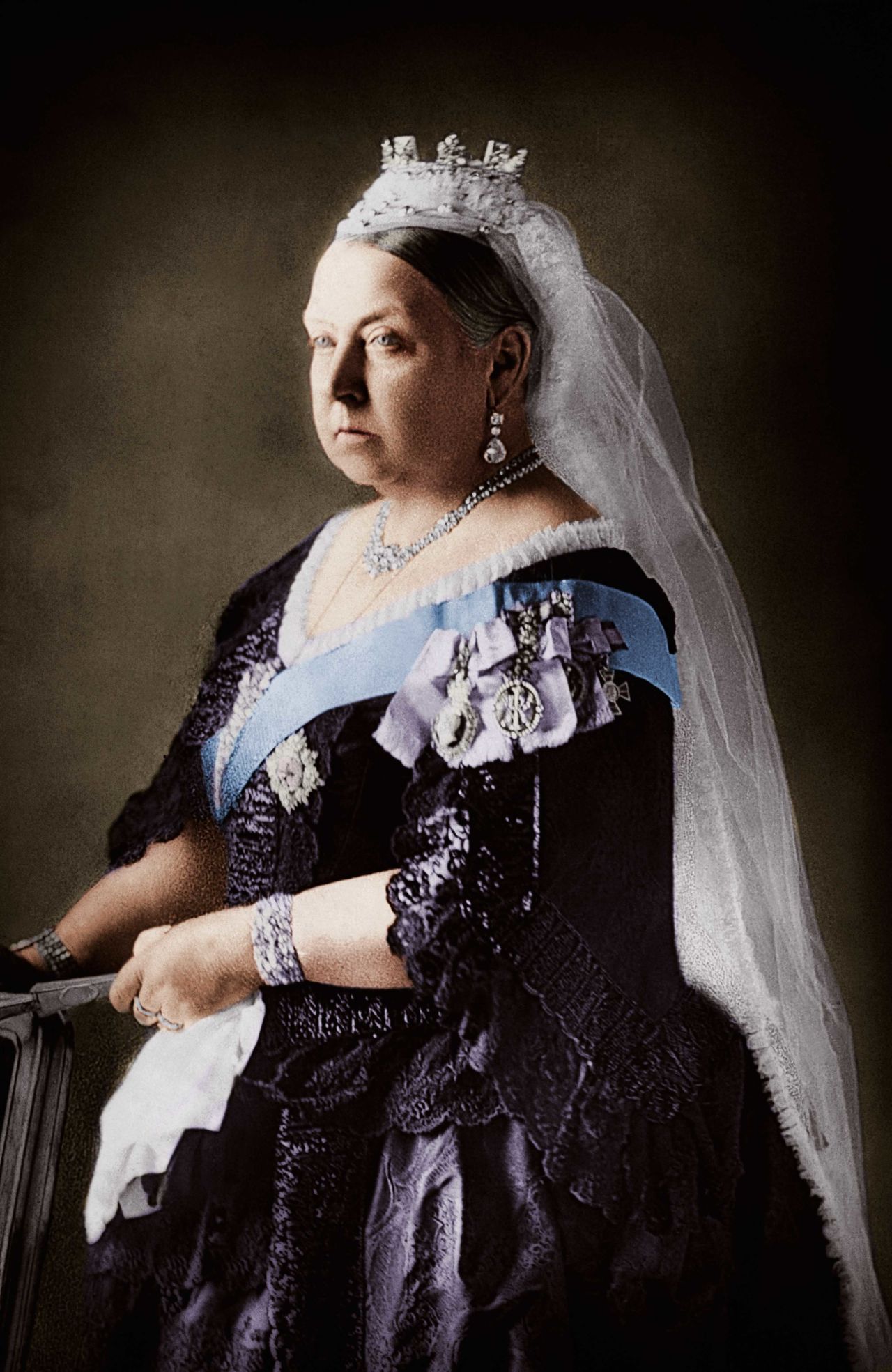 Portrait of Queen Victoria (1819-1901) of England. Undated photograph.