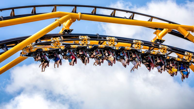 Take a ride on Kennywood s Steel Curtain roller coaster CNN