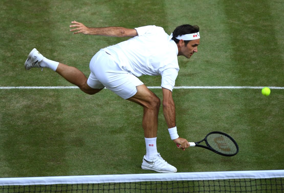 Roger Federer was at times at his magical best against Rafael Nadal.