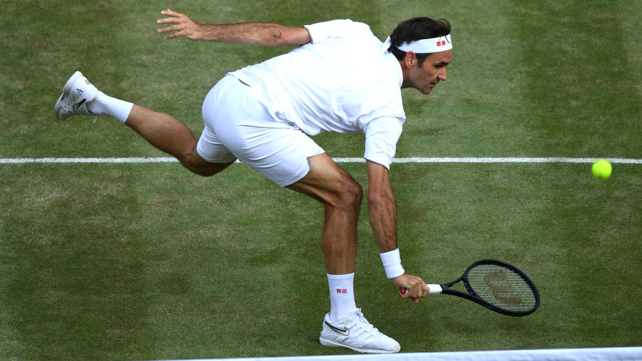Roger Federer was at times at his magical best against Rafael Nadal.
