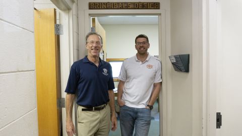 Paul Scharfman and his son David, co-owners of Specialty Cheese Company.