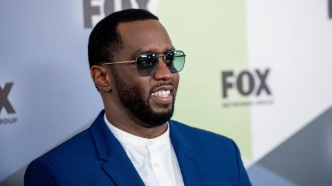 Sean "Diddy" Combs attends the 2018 Fox Network Upfront in New York City, May 14, 2018.
