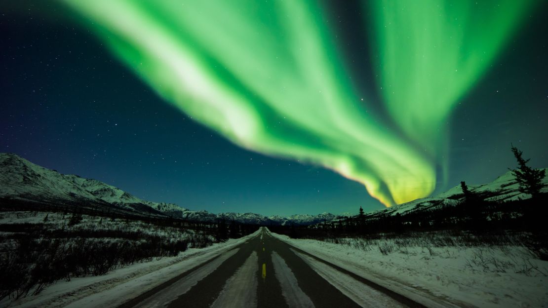 Camping at Denali is always an adventure -- especially if you see the northern lights at night.