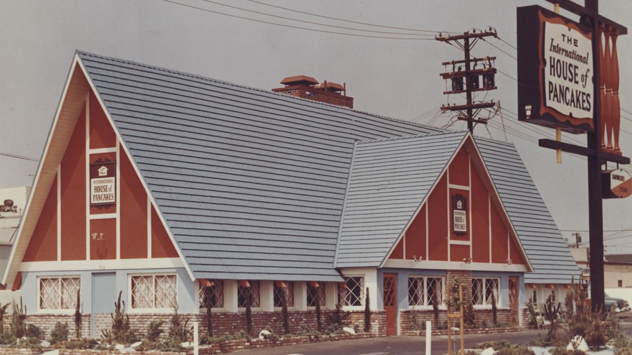 IHOP's classic A-frame design was phased out in 1978 but has since made a comeback.