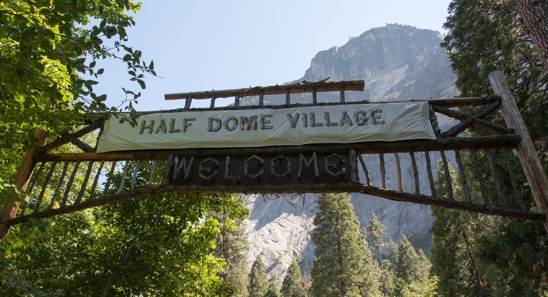 Curry Village had been renamed Half Dome Village.