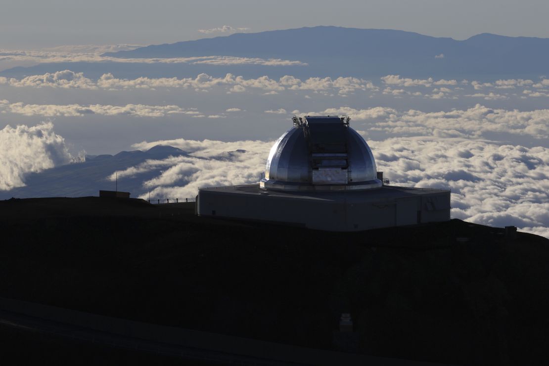 One of a number of telescopes already in use at Hawaii's Mauna Kea.