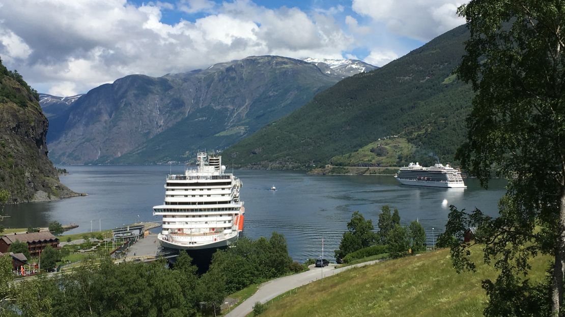 Flam, Norway, is the top-rated port in the Baltic and Scandinavia region.