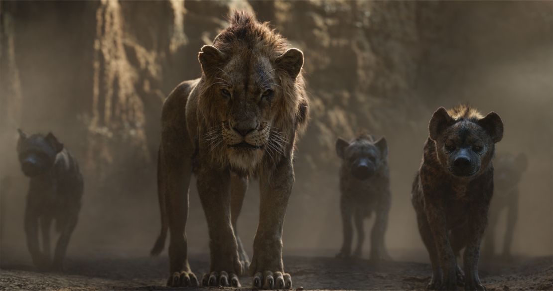 'The Lion King' features the voices of Florence Kasumba, Eric André and Keegan-Michael Key as the hyenas, and Chiwetel Ejiofor as Scar. 