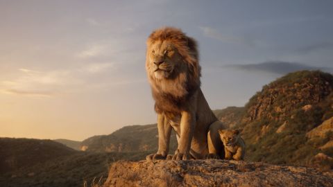 James Earl Jones voices Mufasa in Disney's "The Lion King."