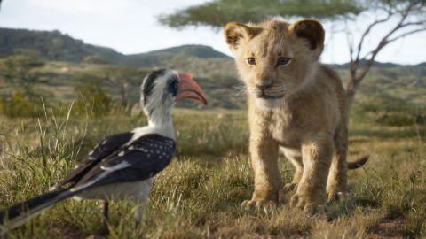 John Oliver voices Zazu and JD McCrary voices Young Simba in Disney's 'The Lion King'