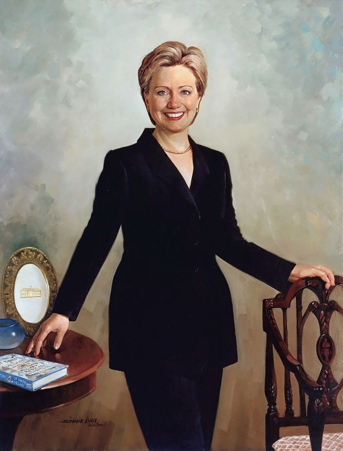 hillary clinton official portrait