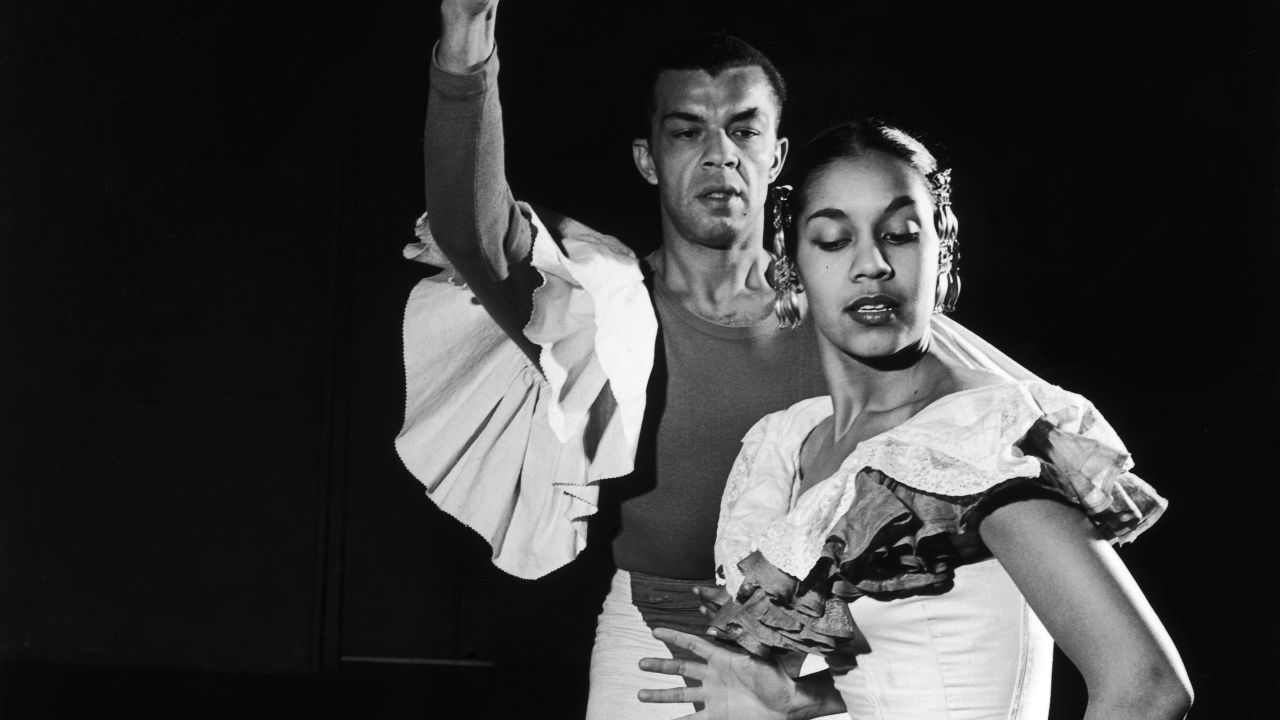 Carmen De Lavallade and James Truitt perform on stage in this undated photo. (Howard Morehead/ Johnson Publishing Company)