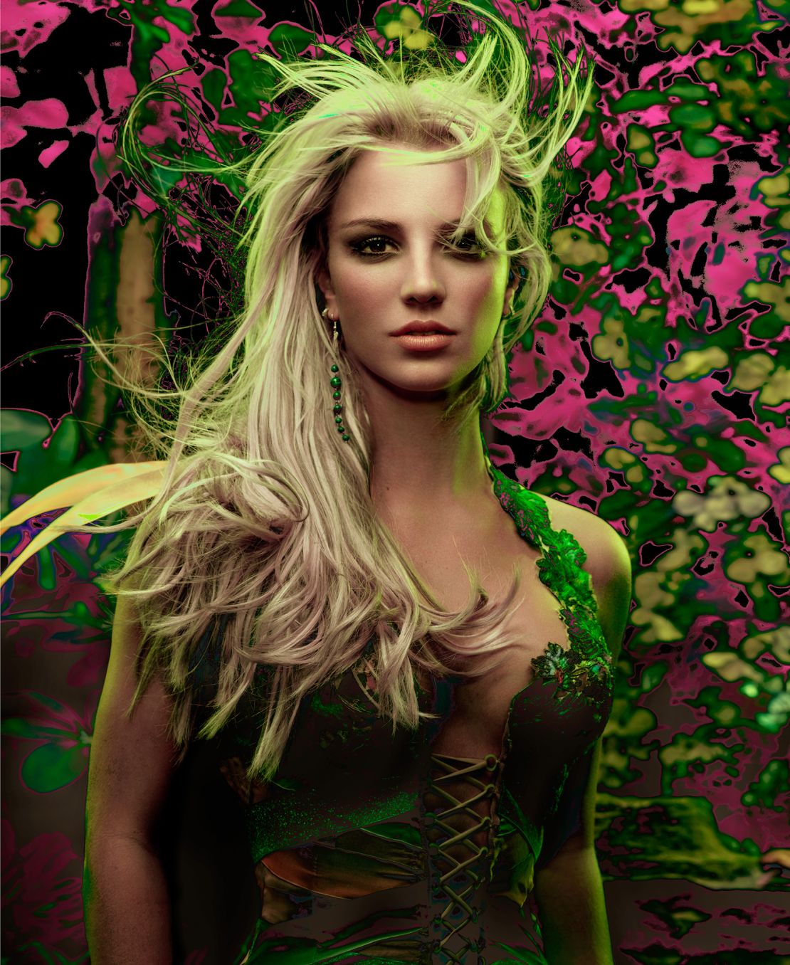 Britney Spears hired Klinko to produce a series of dramatic, neon-colored images to use in photobooks and tours for her 2004 "Onyx Hotel" tour. 