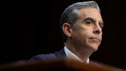 David Marcus, Head of Calibra at Facebook, testifies about Facebook's proposed digital currency called Libra, during a Senate Banking, House and Urban Affairs Committee hearing on Capitol Hill in Washington, DC, July 16, 2019. (Photo by SAUL LOEB / AFP)        (Photo credit should read SAUL LOEB/AFP/Getty Images)