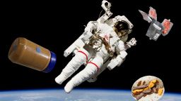 history of space food cover