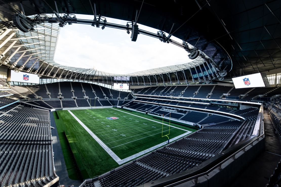 Spurs' stadium doubles up as a purpose-built NFL venue.
