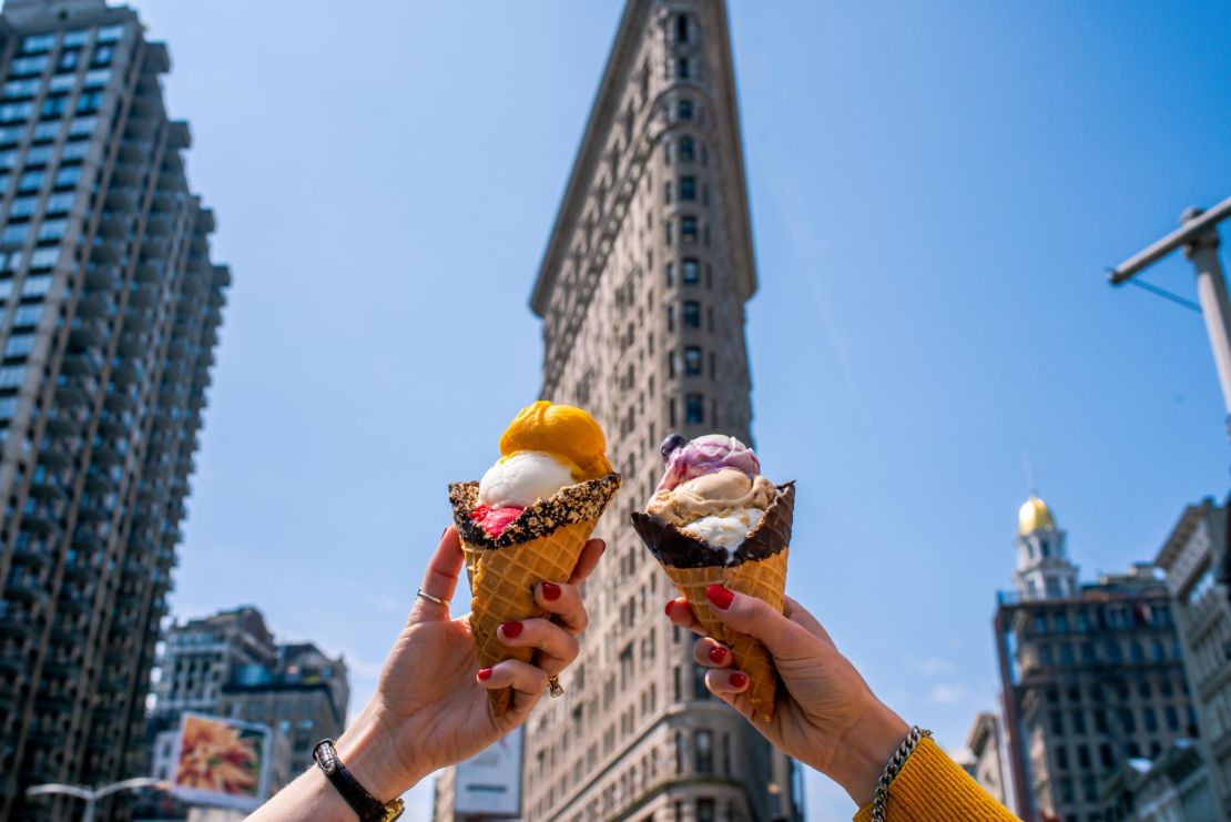 Eataly's flagship location in the Flatiron district of Manhattan means you can enjoy your gelato while taking in the views near Madison Square Park.